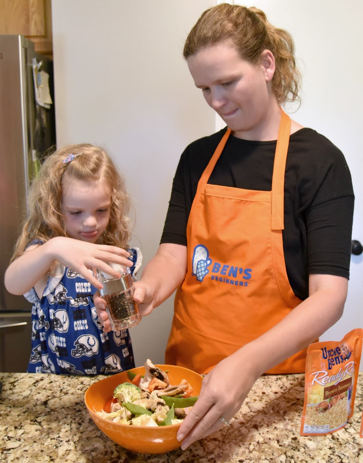 cooking with kids
