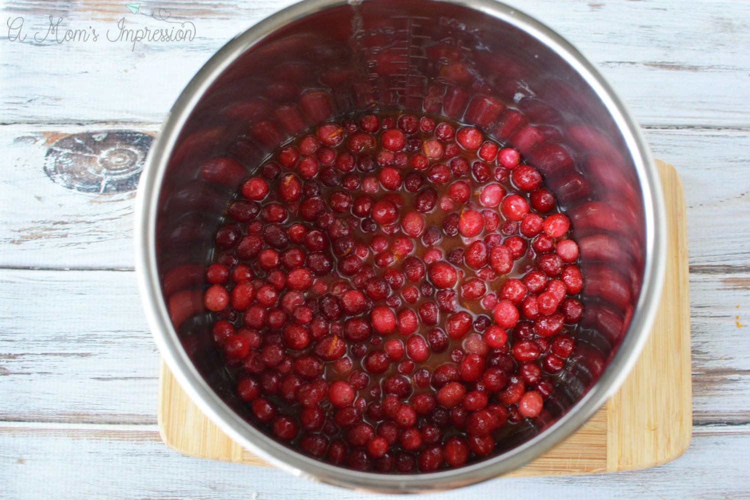 Instant Pot Cranberries