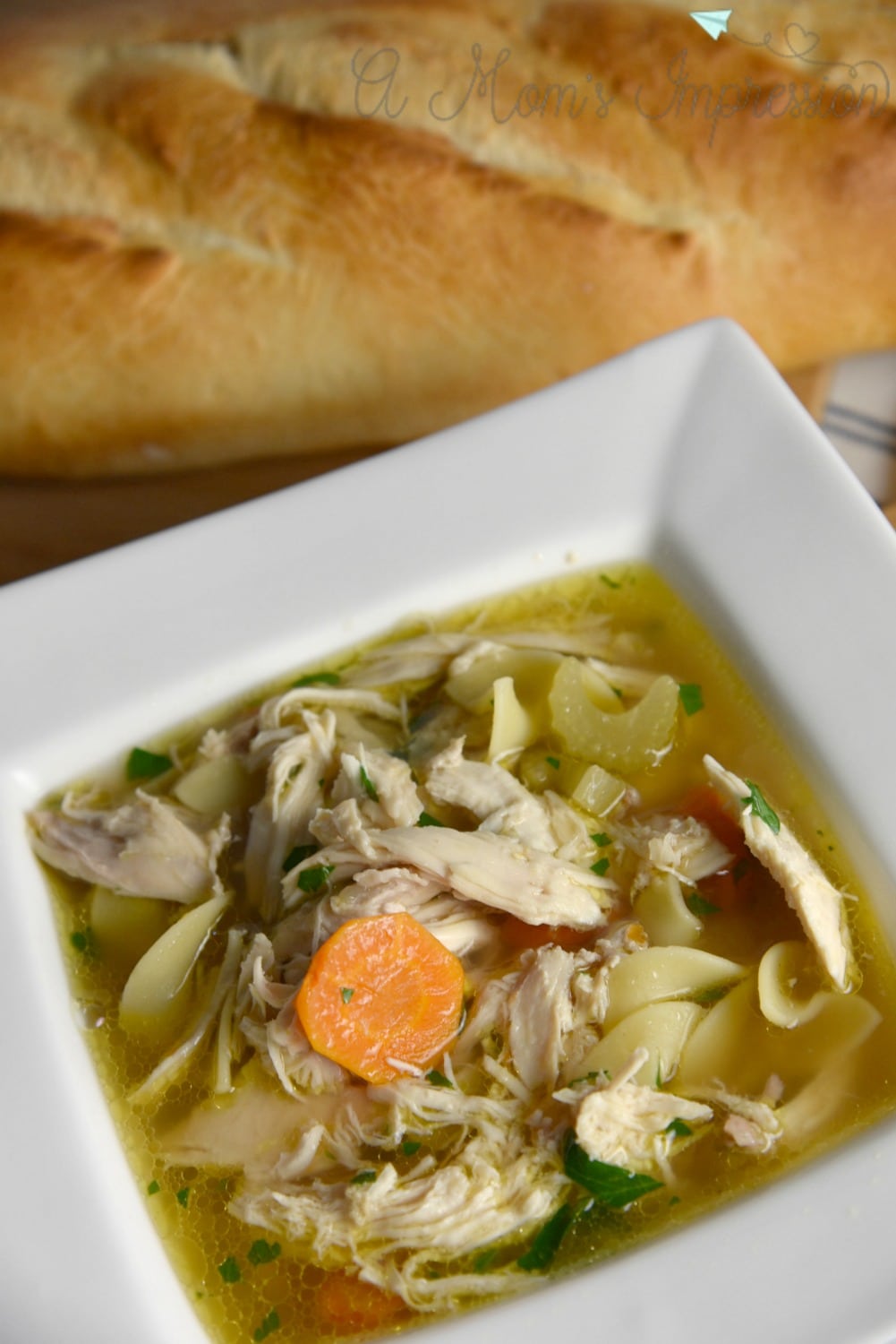 Instant Pot chicken noodle Soup