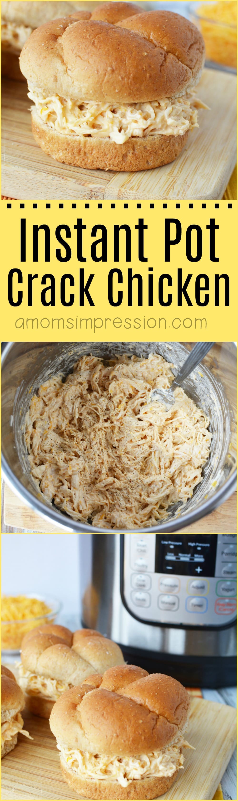 Pressure cooker crack discount chicken