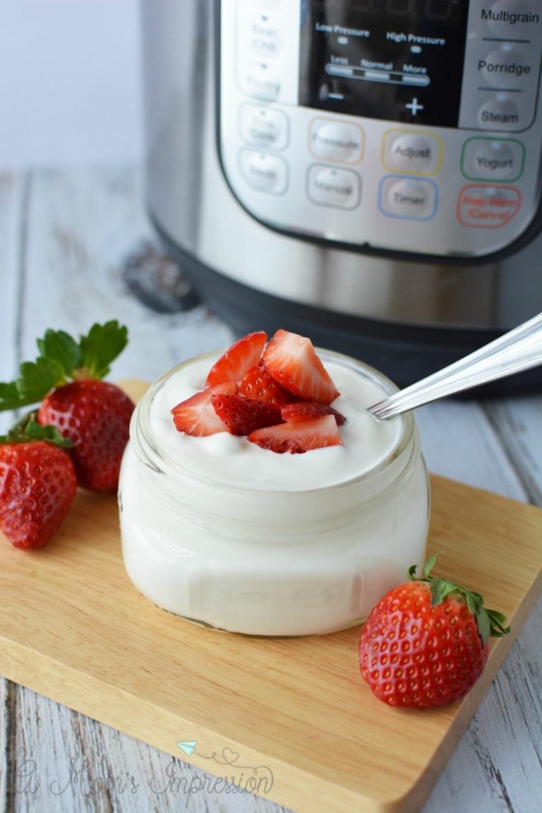Pressure Cooker Yogurt How to Make Homemade Instant Pot Yogurt
