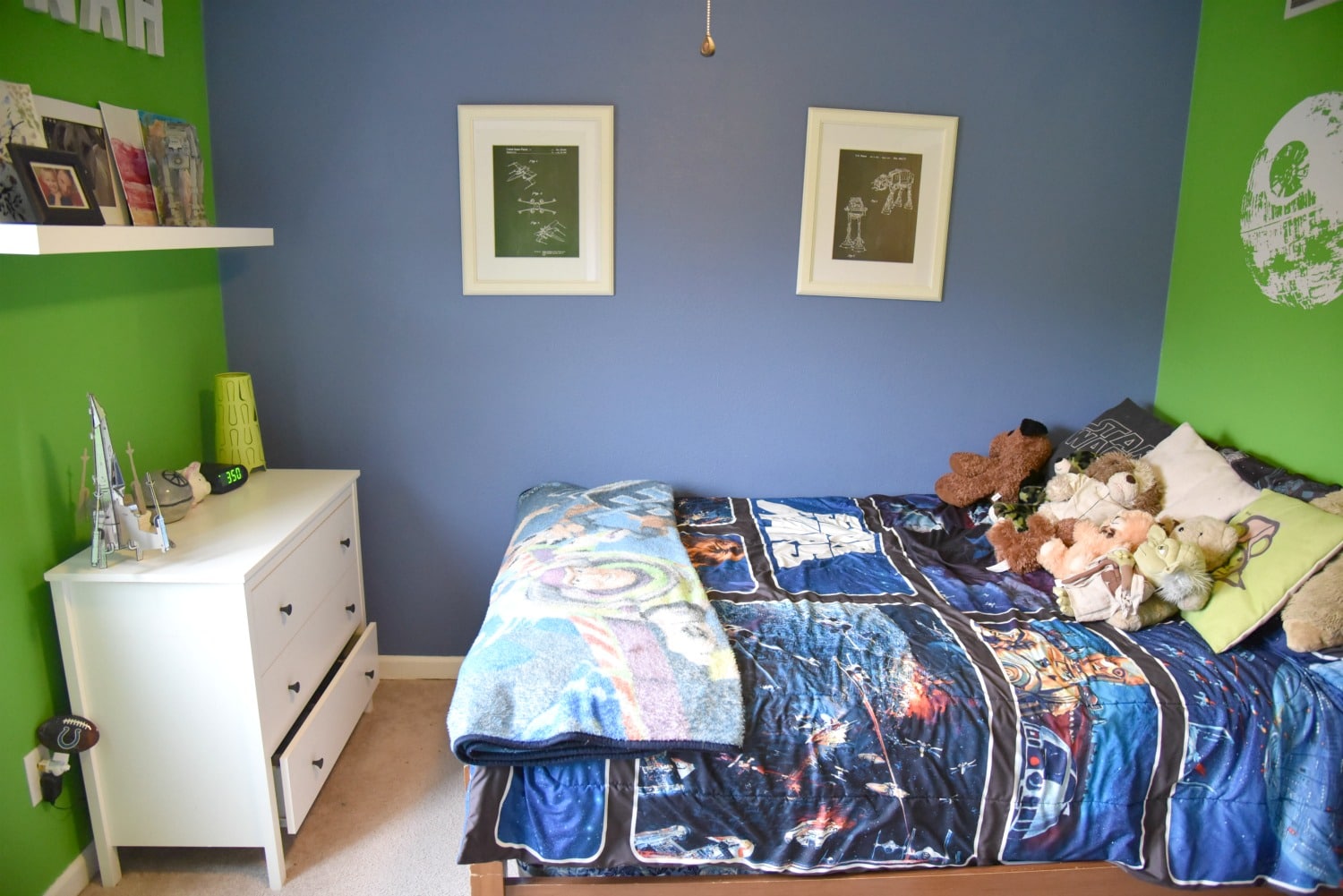 Boys bedroom before