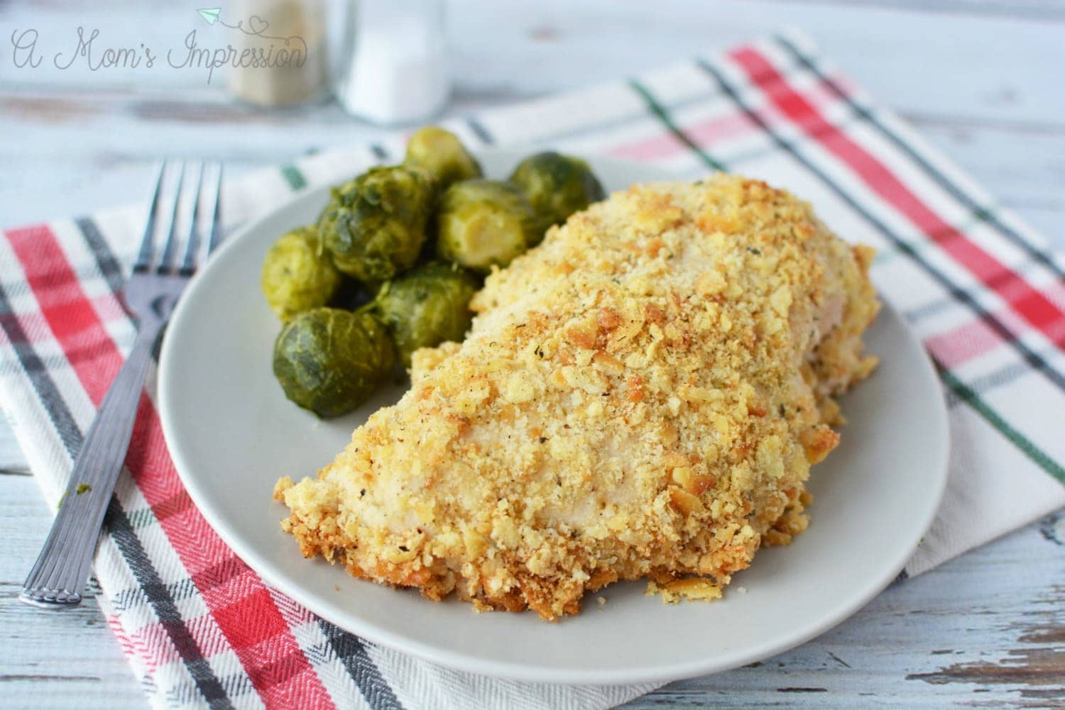 Oven Baked Parmesan Crusted Chicken