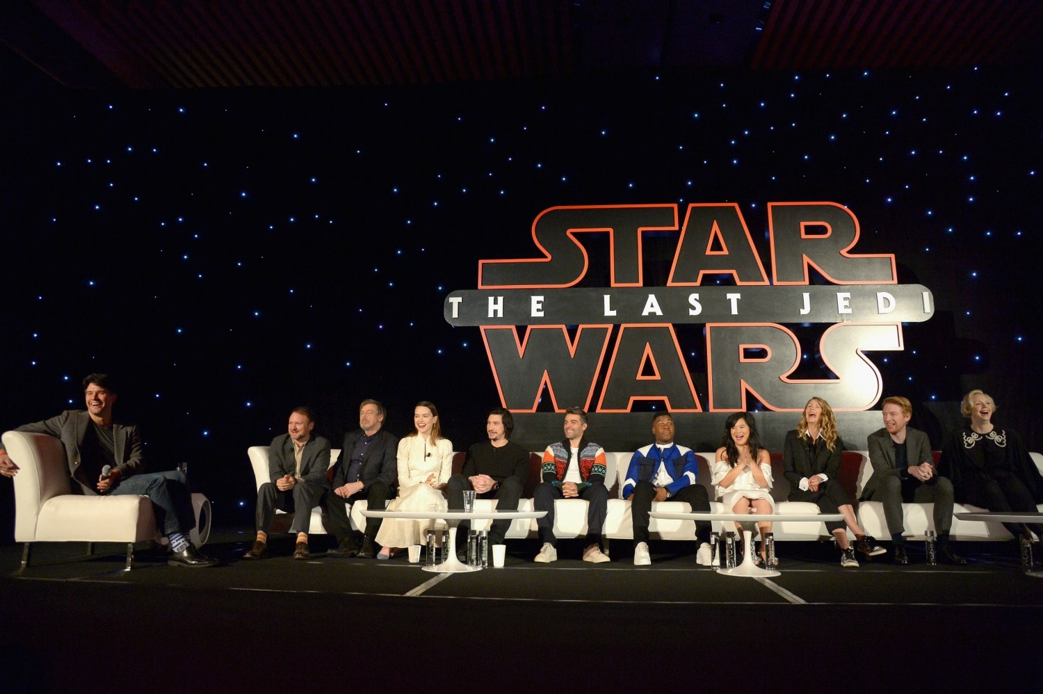 Star Wars Press Event cast
