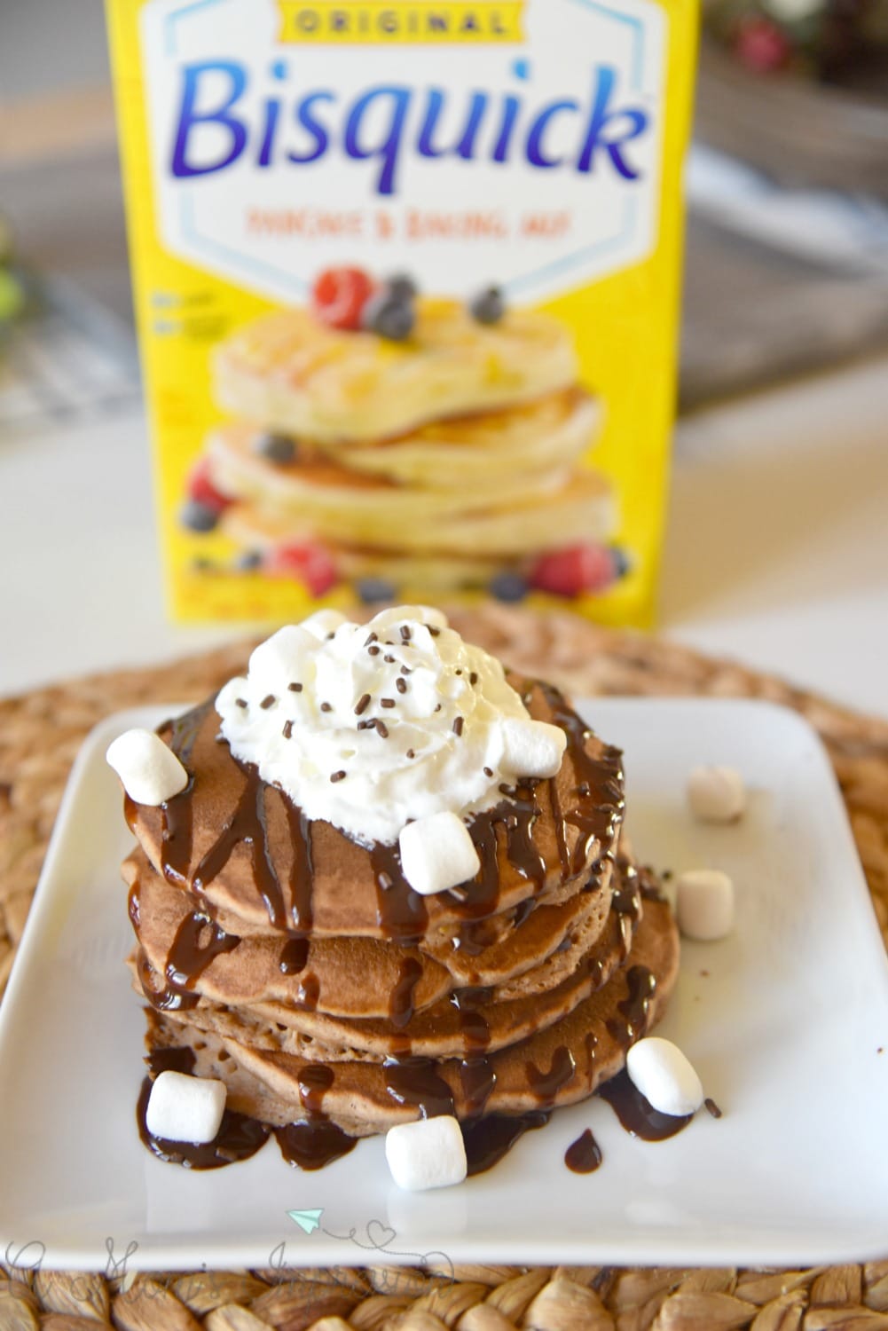 chocolate pancakes from pancake mix