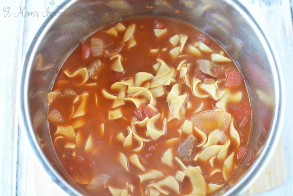 Easy Pressure Cooker Hungarian Goulash Recipe