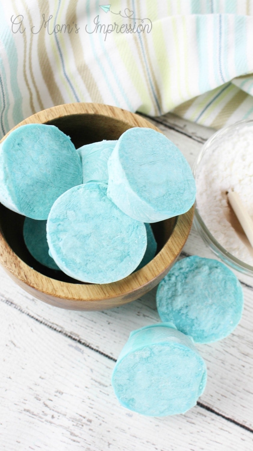 Simple and Easy to Make Homemade Vicks Shower Tablets