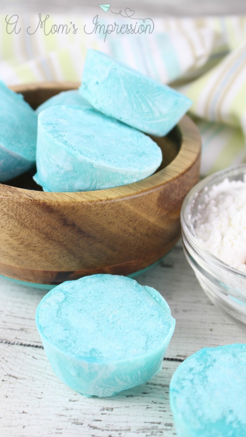 how to make homemade vicks shower disks