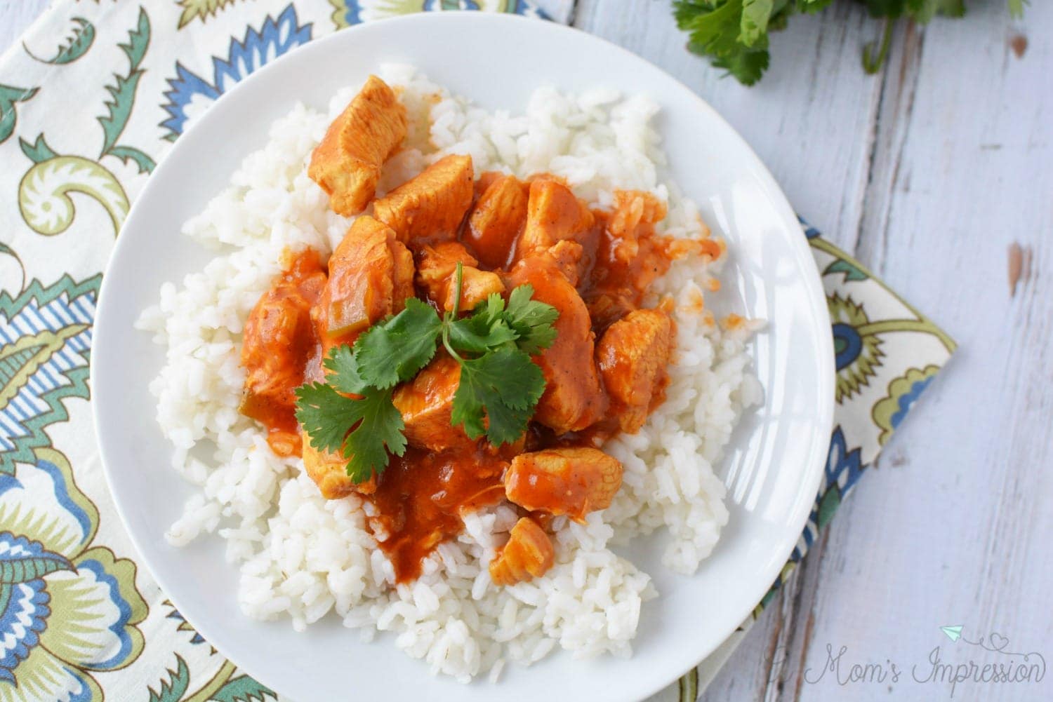 pressure cooker butter chicken