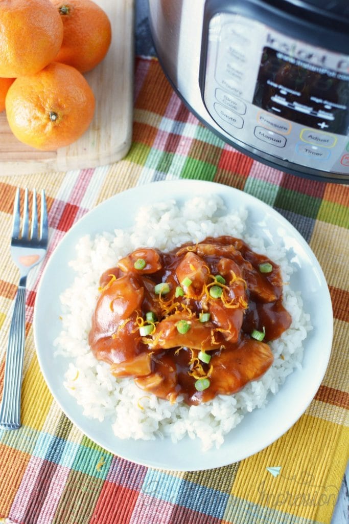 Easy Instant Pot Orange Chicken A Mom's Impression