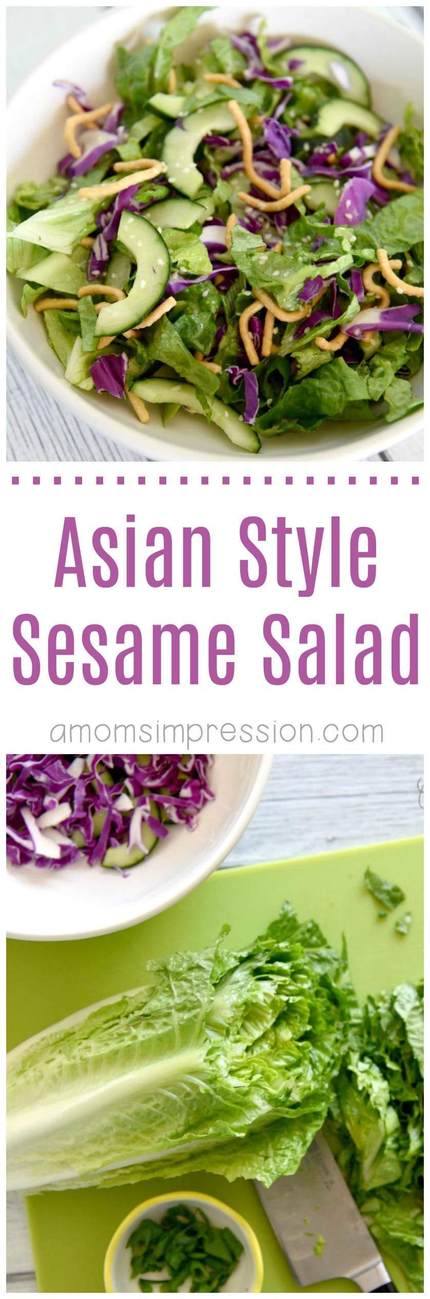 Asian Style Sesame Salad