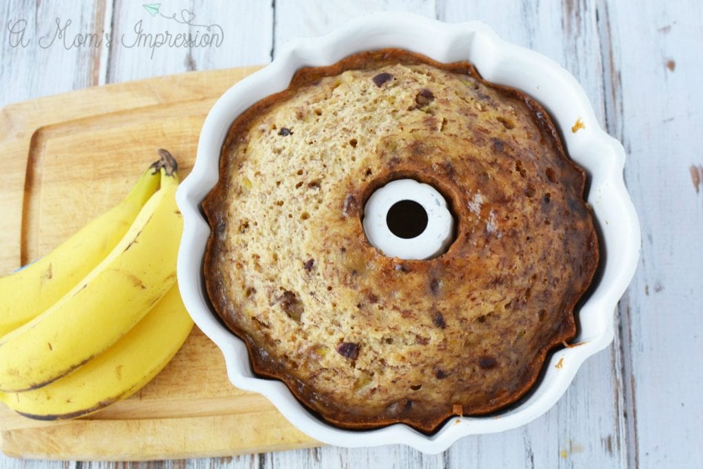 Instant Pot Banana Bread Recipe with Cream Cheese Icing