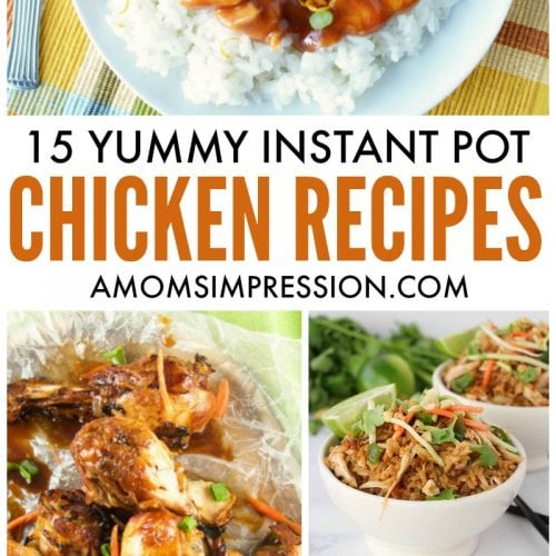 Instant Pot Chicken Recipes pin