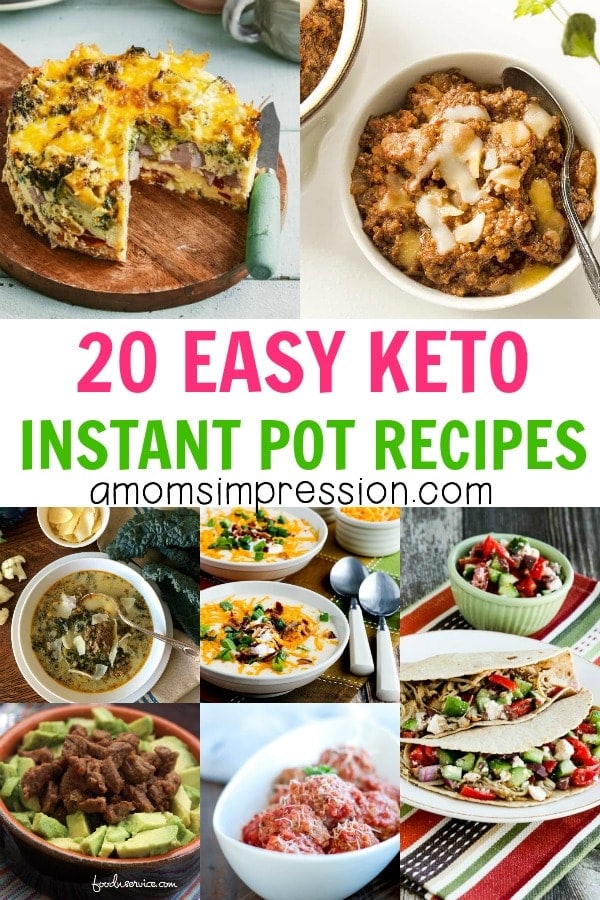 20 EASY KETO INSTANT POT RECIPES