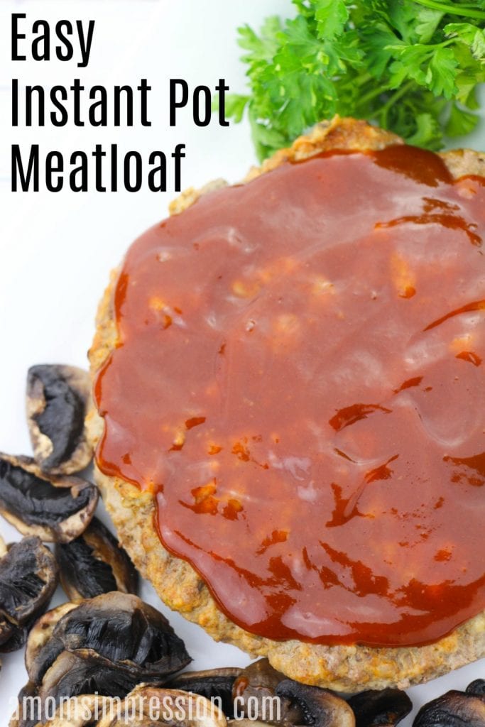 Easy Pressure Cooker Instant Pot Meatloaf Recipe