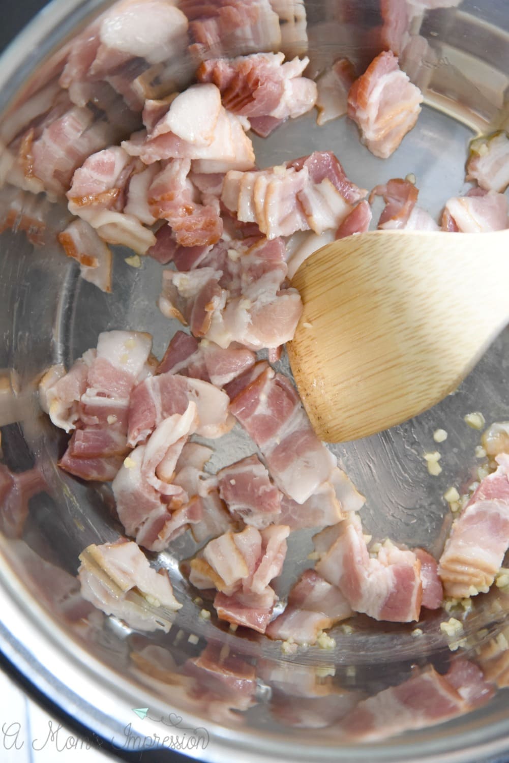Cooking bacon in an instant pot pressure cooker