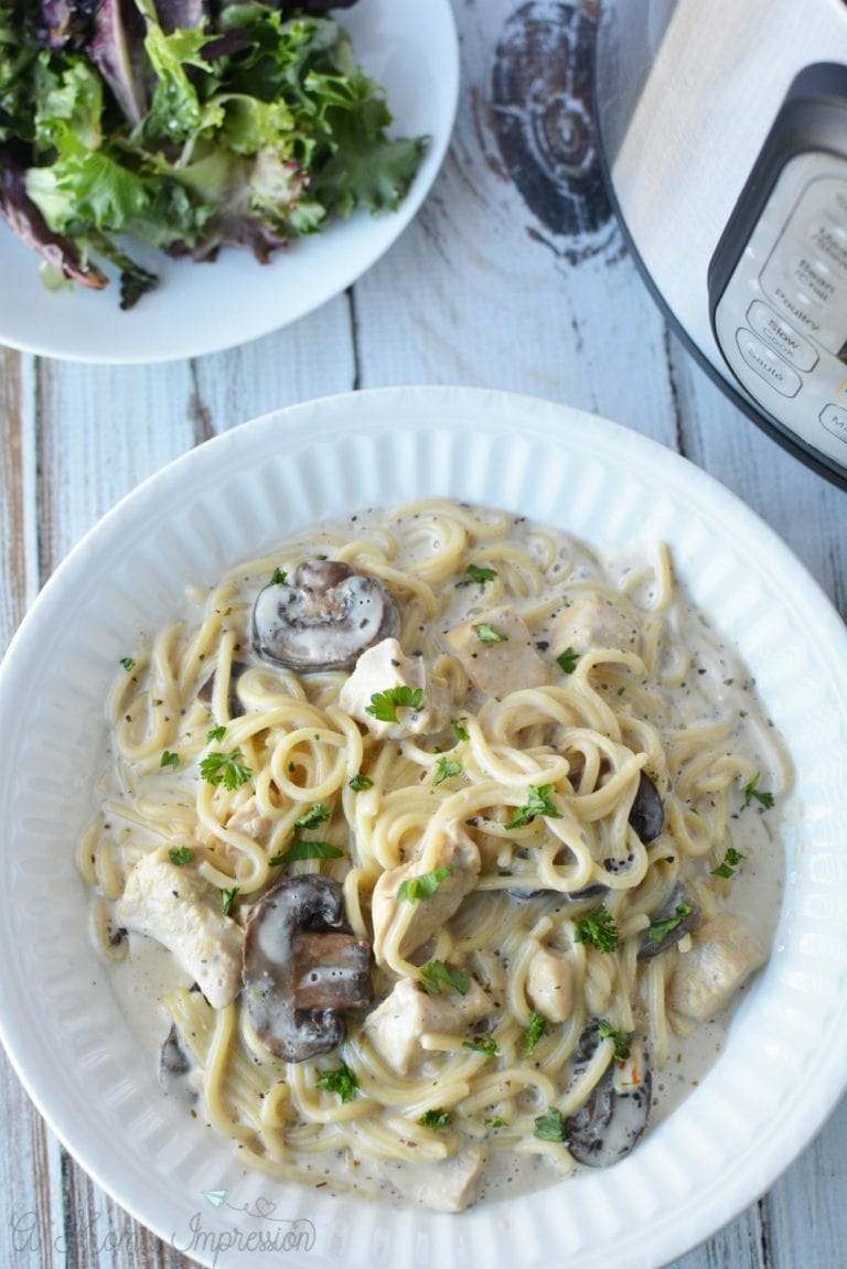Instant Pot White Chicken Spaghetti Recipe A Mom's Impression