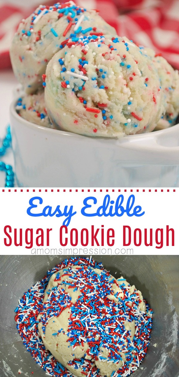 Easy Edible Sugar Cookie Dough Recipe A Mom's Impression