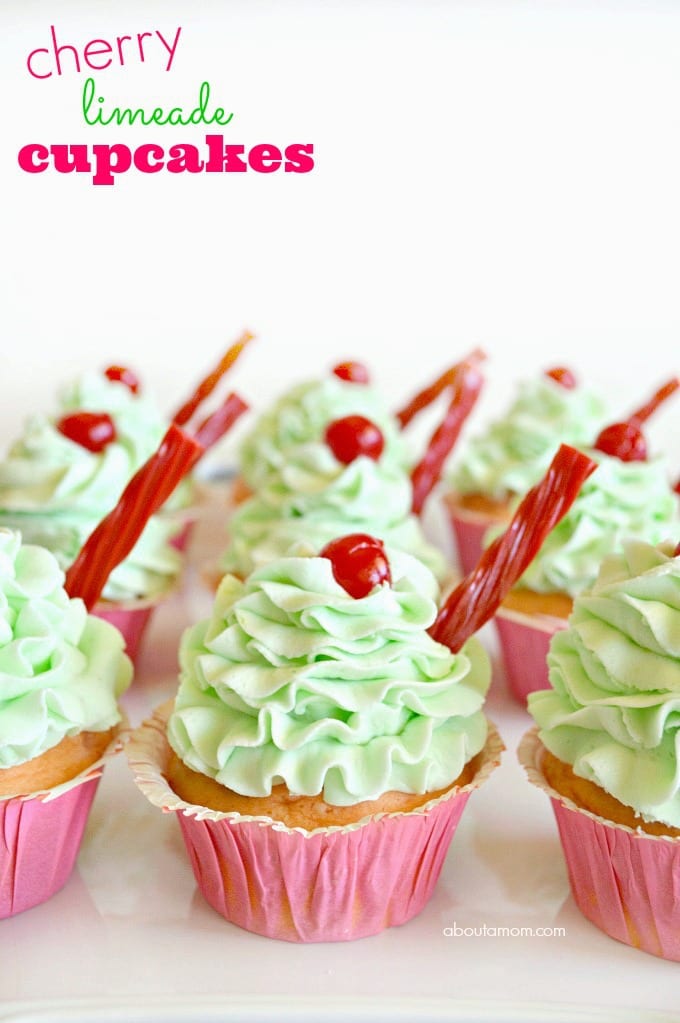 cherry-limeade-cupcakes