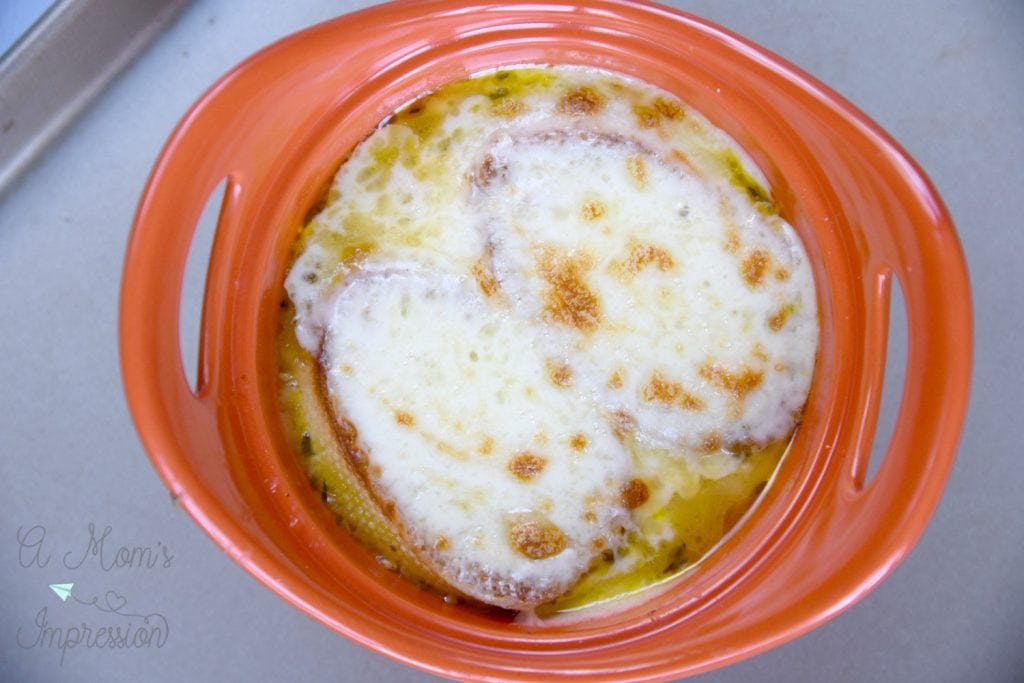 Instant Pot Vegetarian French Onion Soup - A Mom's Impression