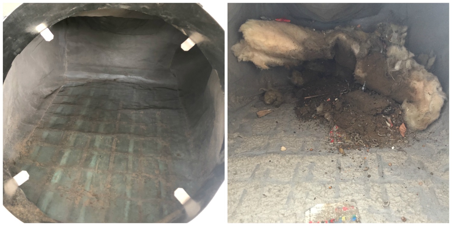 air ducts after
