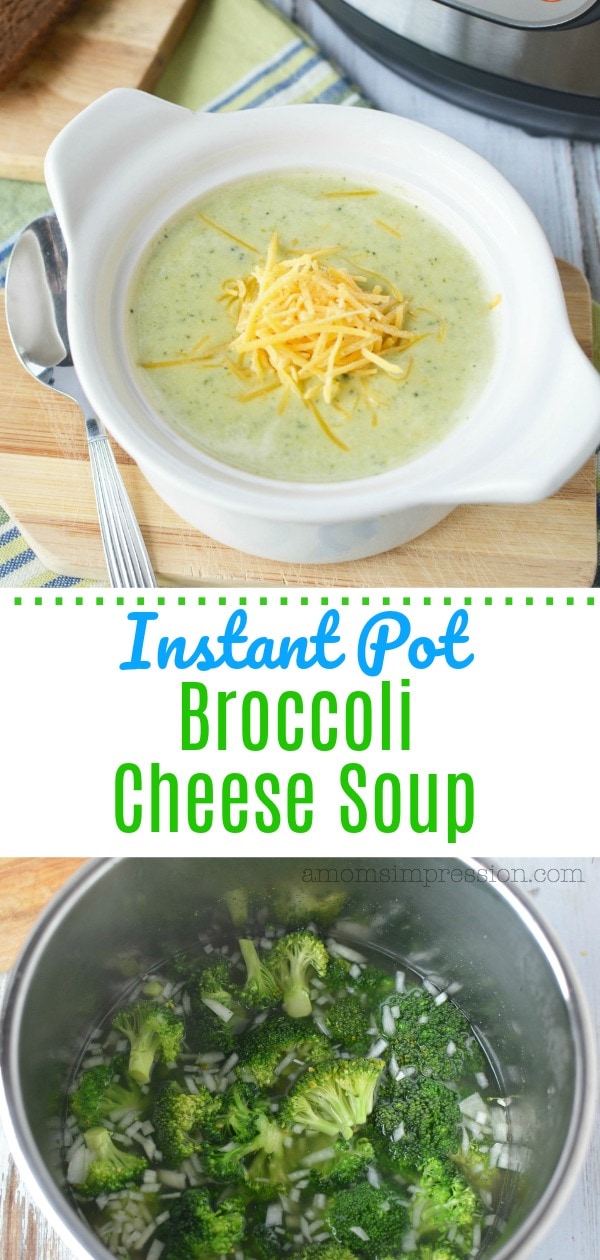 Broccoli Cheese Soup long pin