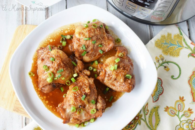 Instant Pot Honey Garlic Chicken The Best Chicken Thighs