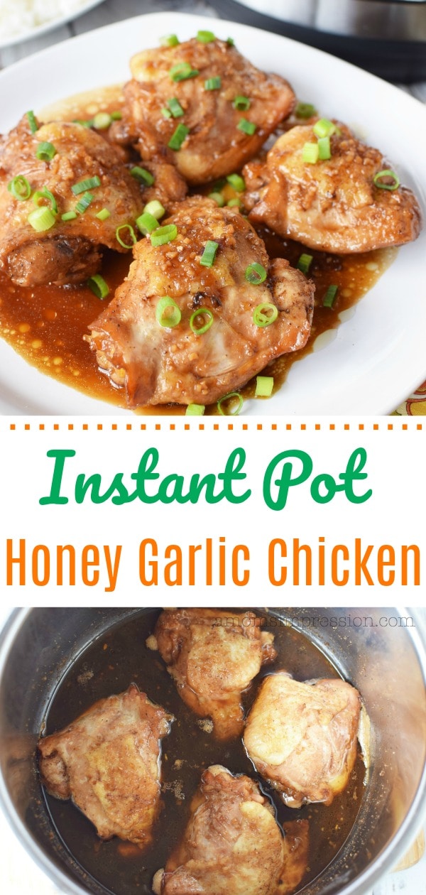 Instant Pot Honey Garlic Chicken 