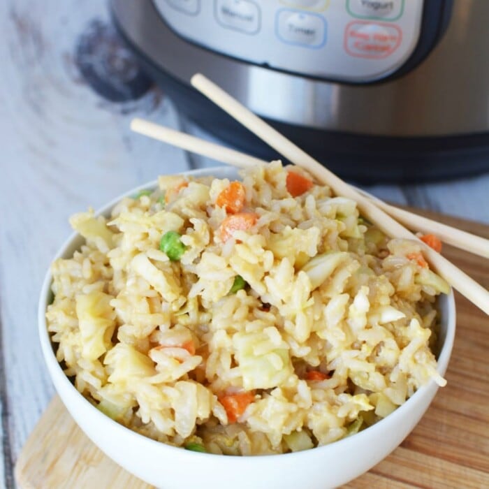 Easy Instant Pot Fried Rice Recipe A Mom's Impression