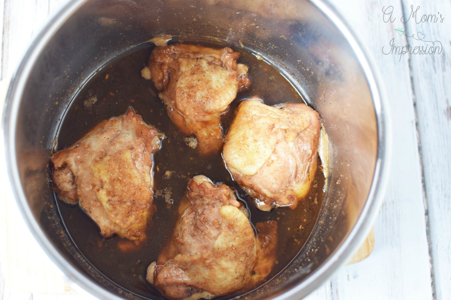 chicken thighs in pressure cooker