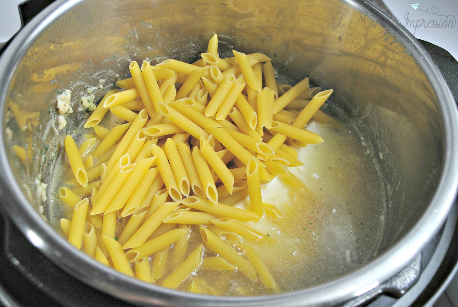 cooking pasta in pressure cooker