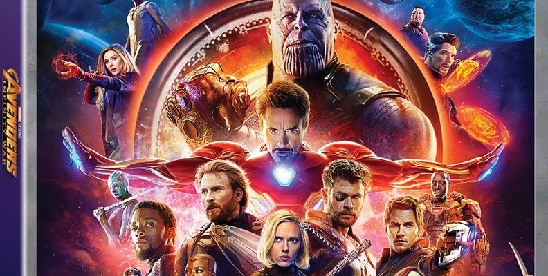 infinity war DVD