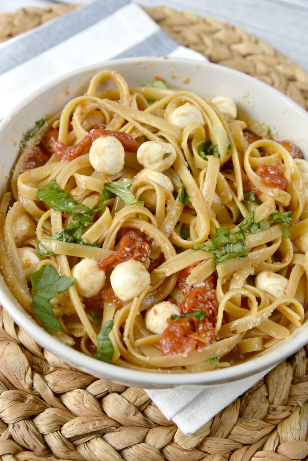 Balsalmic Caprese Pasta