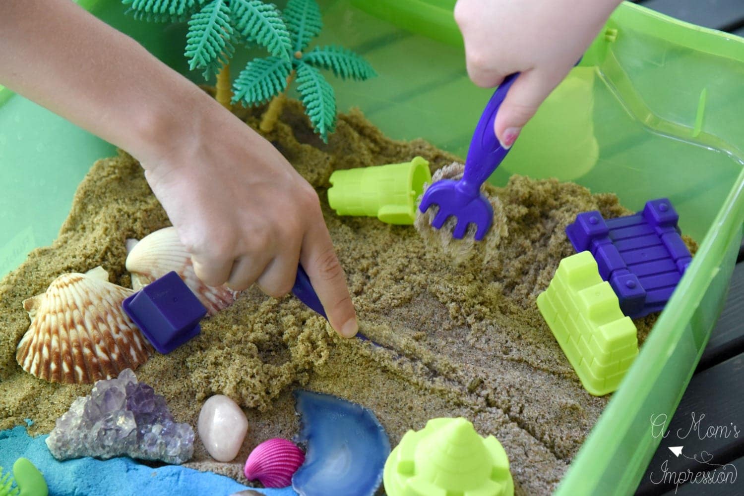 kinetic sand beach