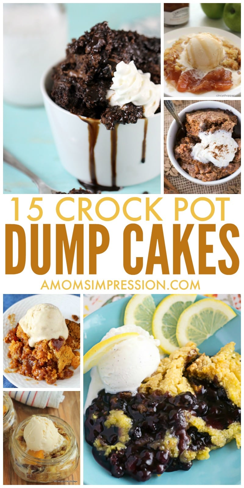 crock pot dump cake recipes 