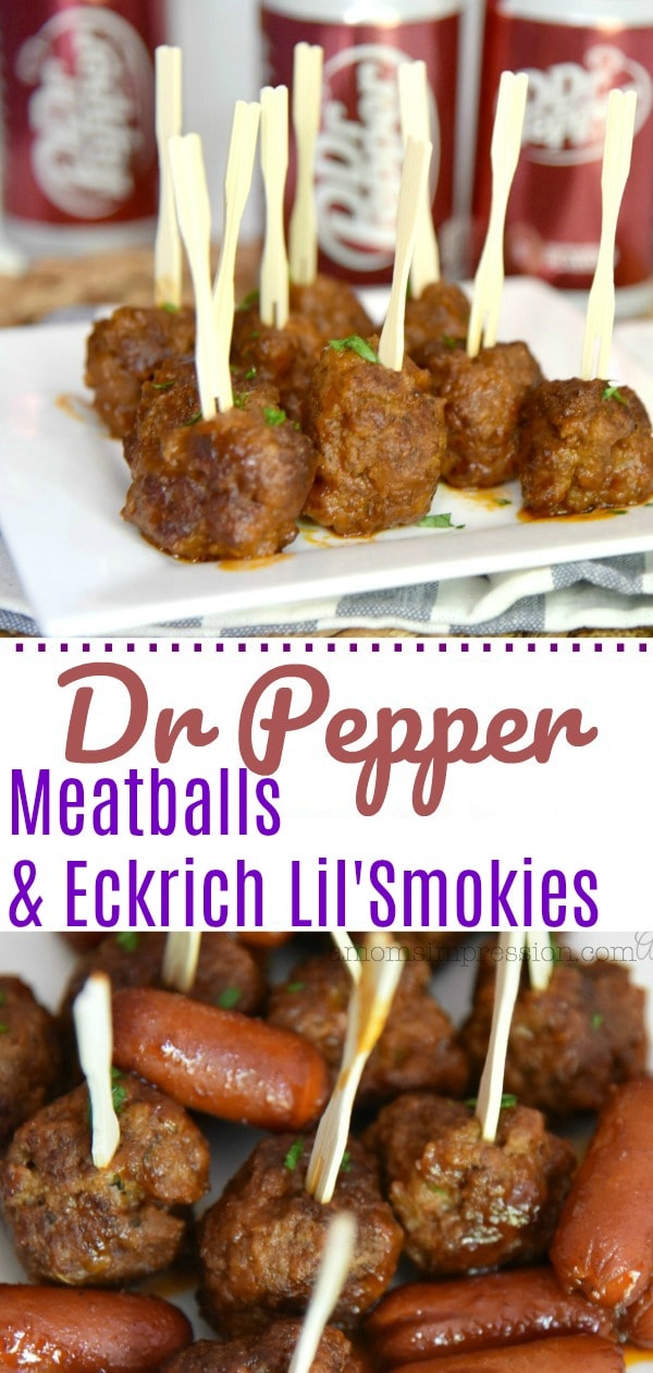 dr pepper meatballs
