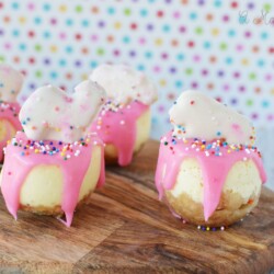 Animal Cookie Cheesecake Bites