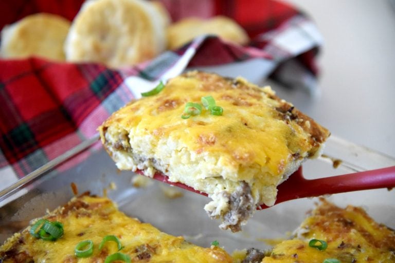 Easy Bisquick Breakfast Casserole Recipe - With Video Instructions - A