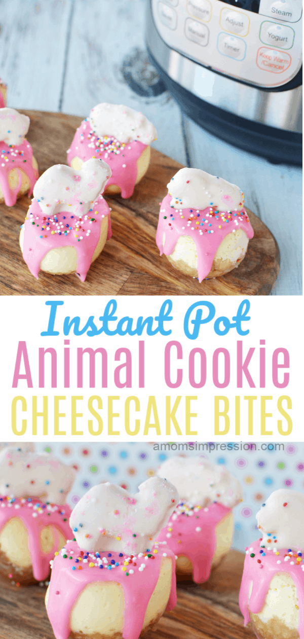 IP Animal cookie cheesecake bites