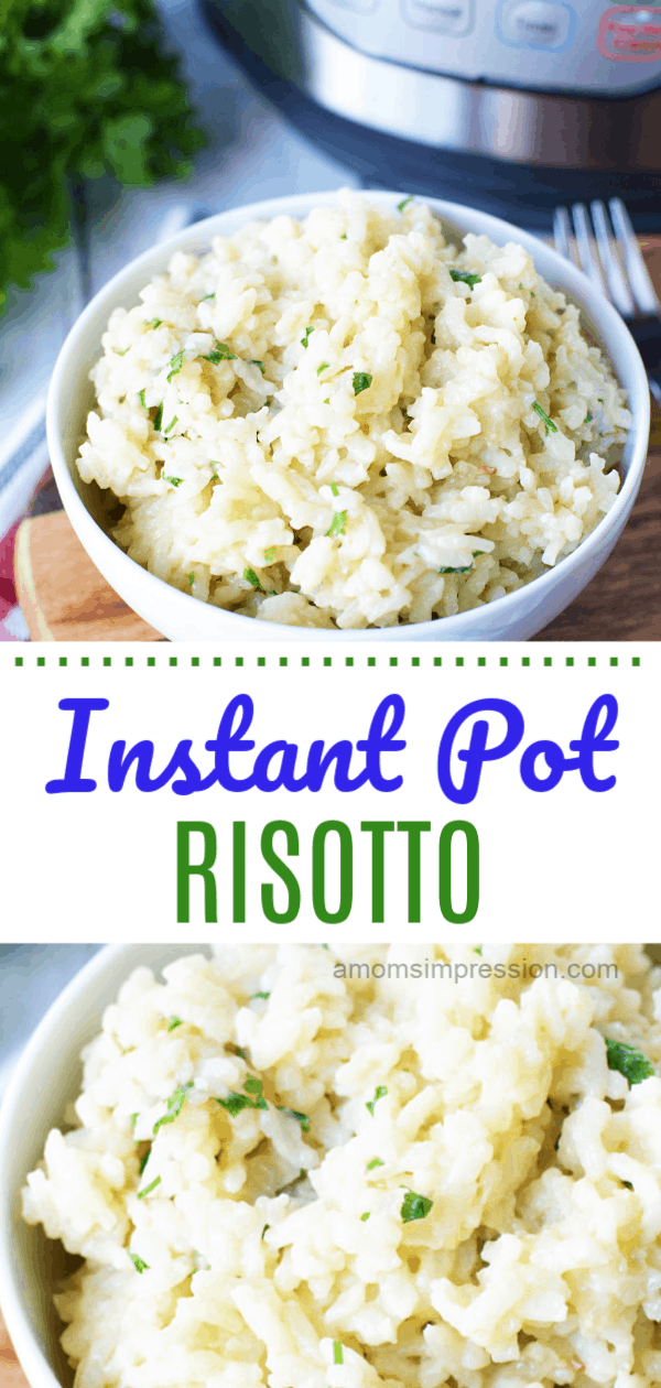 Instant Pot Parmesan Risotto