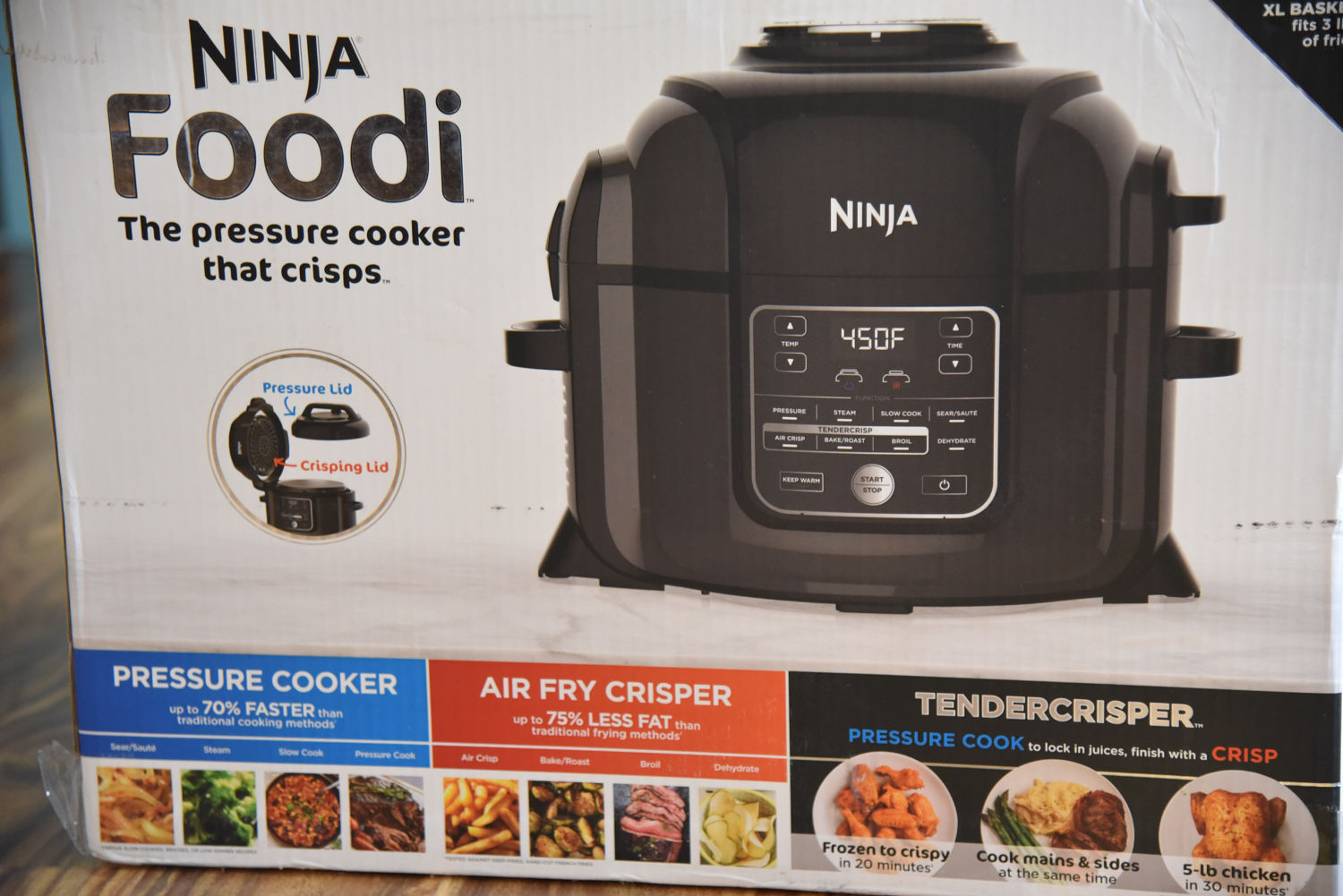 Get Your Food TenderCrisp™ With The Ninja Foodi - A Mom's 