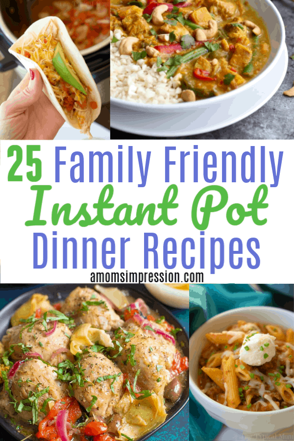 Family instant pot online recipes