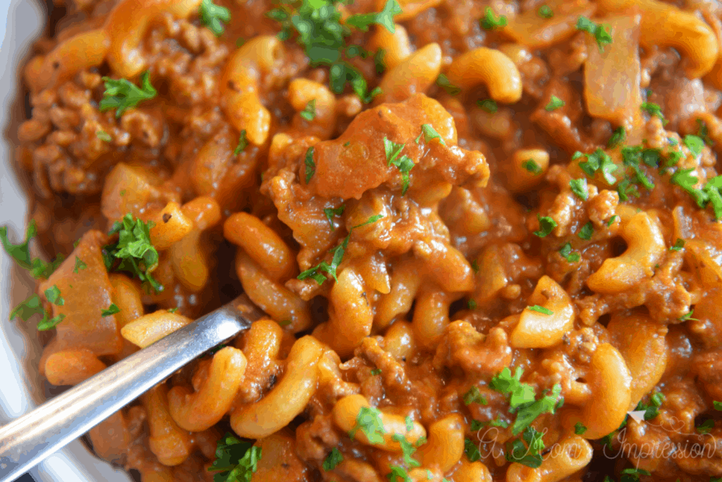 Easy Old Fashioned Goulash A Mom's Impression
