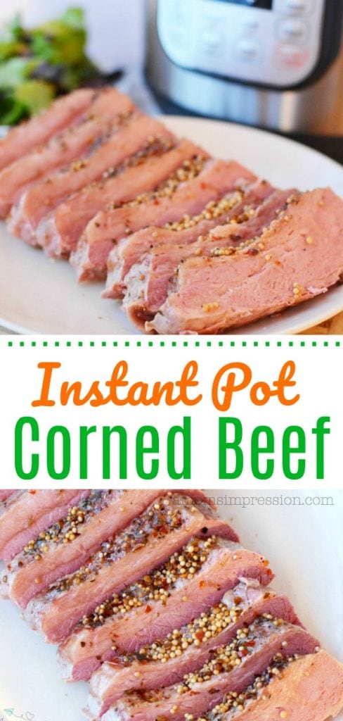 Instant Pot Corned Beef - A Mom's Impression | Recipes, Crafts ...