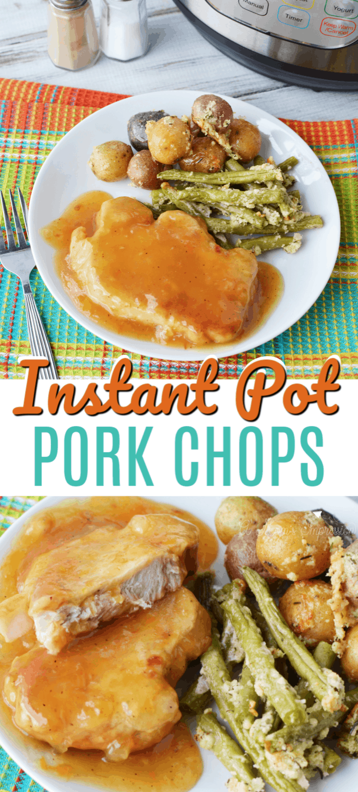 Pressure cooker boneless Pork Chops