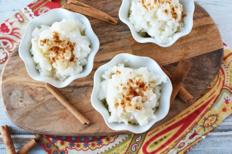 Easy and Delicious Instant Pot Rice Pudding A Mom's Impression