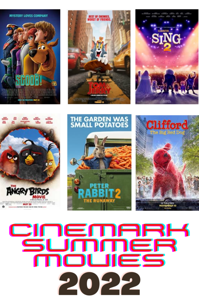 Cinemark Summer Movie Clubhouse 2022 1 Movies