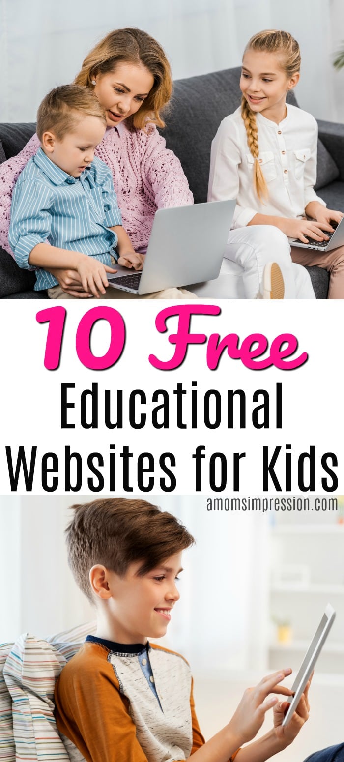 Free educational websites for kid