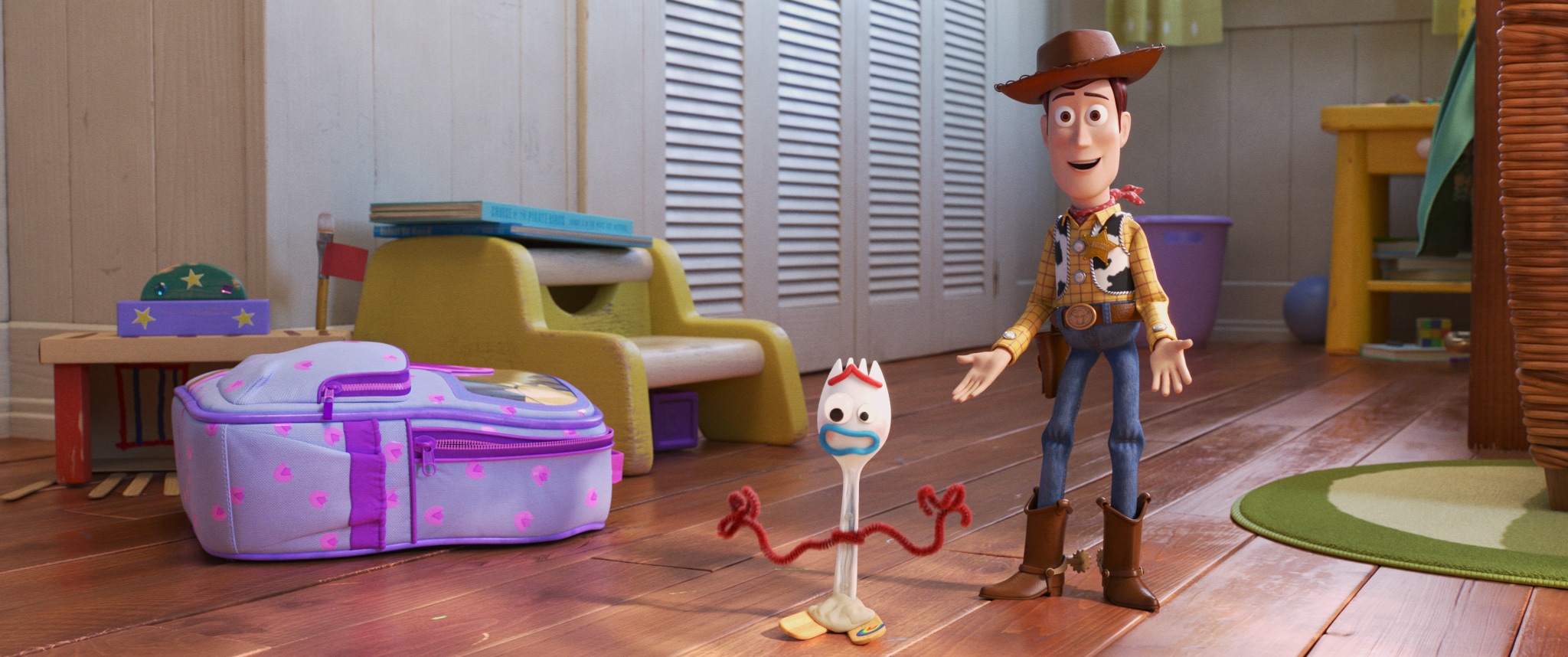 TOY STORY 4 forky and woody