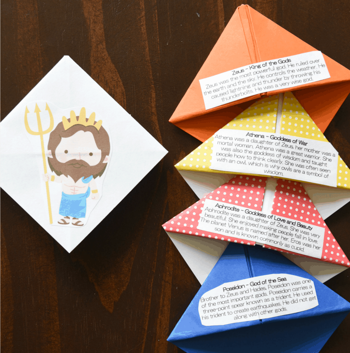 percy jackson and the olympians diy corner bookmarks a moms impression